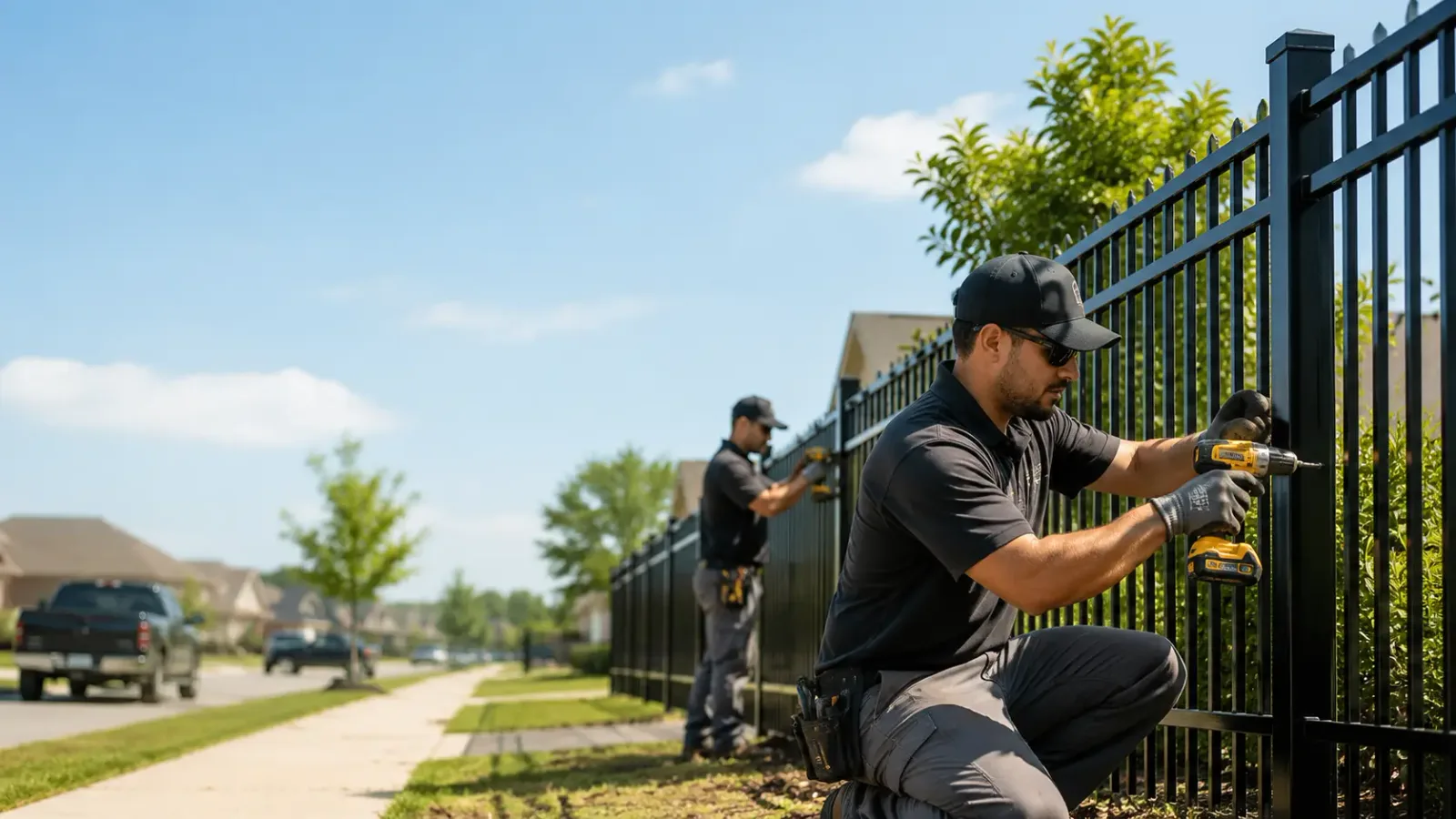 Metal Fence Installation in Hebron, IL